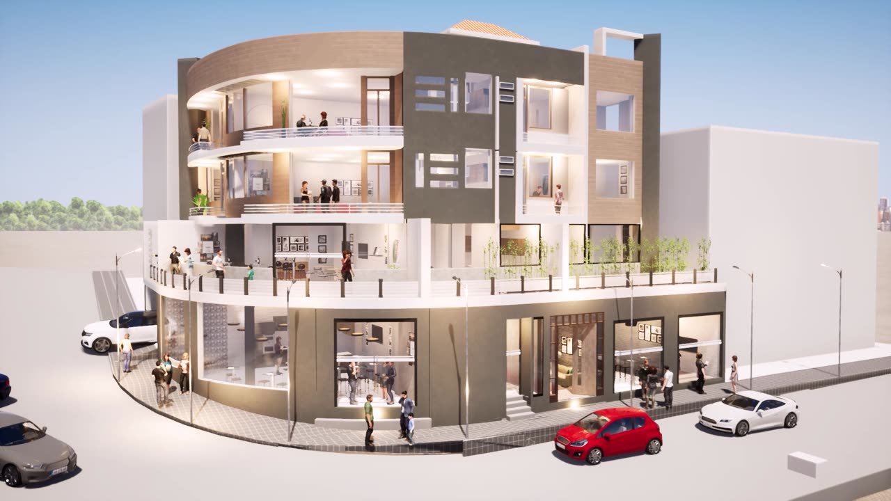 Edificio Esquina Real, uso mixto